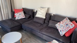 Das Sofa im Chalet